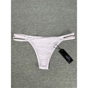 Tavik Chloe Side Tab Triangle Bikini Bottom Women's Pink Small Beach Swimwear